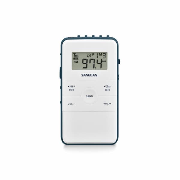 Transistorradio Sangean DT-140 Blå Hvid