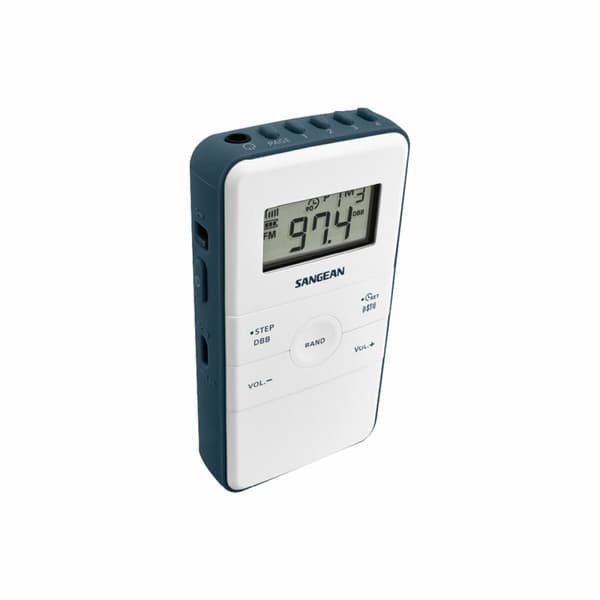 Transistorradio Sangean DT-140 Blå Hvid