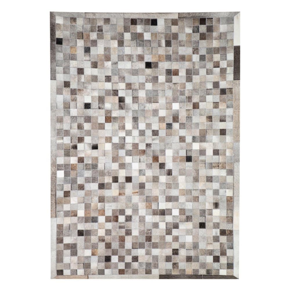 Matto CORBIT-401, 140x200cm, väri: harmaa, lehmäntalja neliöt