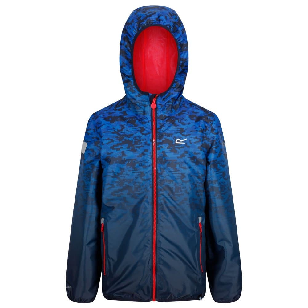 Regatta Great Outdoors Childrens/Kids Printed Lever Pixel Jacket