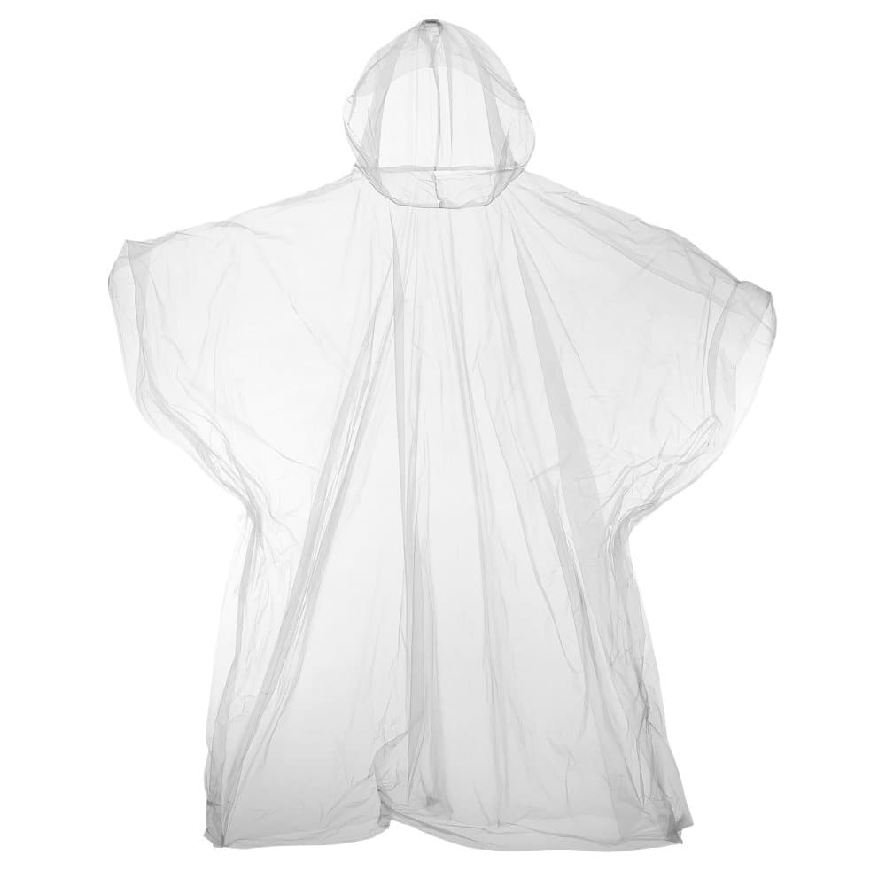 Barn Hooded plast återanvändbar poncho