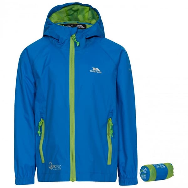 Trespass Childrens/Kids Qikpac Waterproof Packaway Jacket