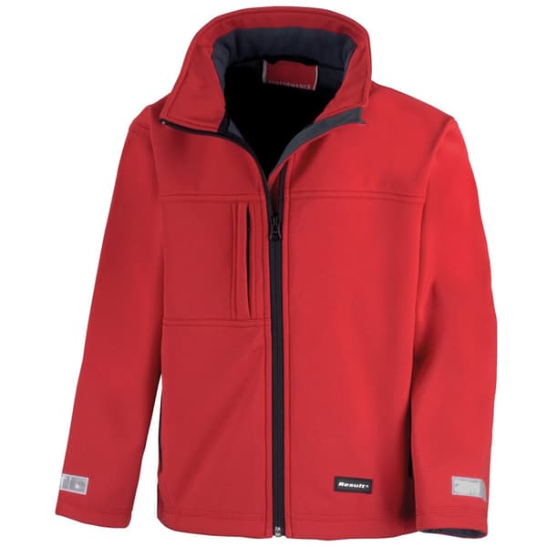 Result Unisex vandtæt Classic Softshell 3-lags jakke til børn