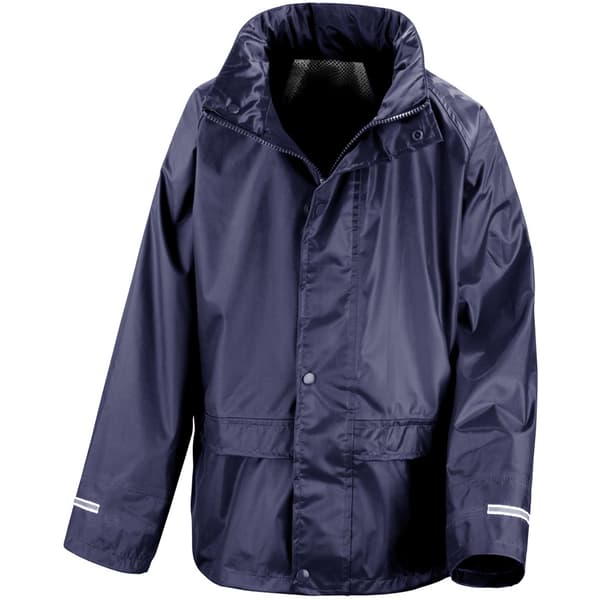 Result Core Childrens/Kids Unisex Junior Rain Suit Jacket And Trousers Set