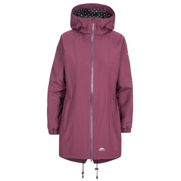 Trespass Womens/Ladies Waterproof Shell Jacket Black L Trespass Womens/Ladies Waterproof Shell Jacket Black L