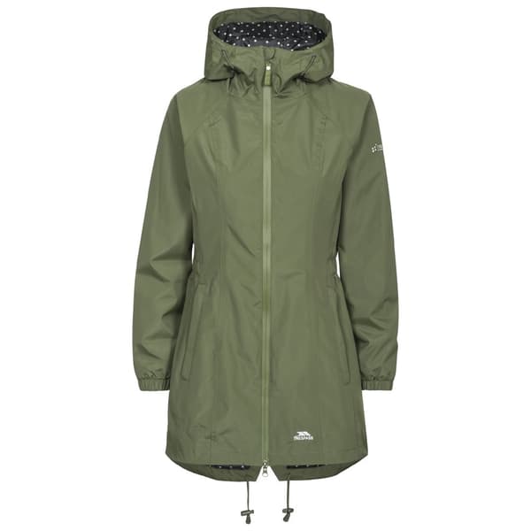 Trespass Womens/Ladies Waterproof Shell Jacket Moss XXL