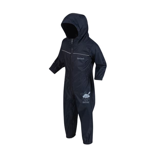 Regatta Great Outdoors Childrens Toddlers Puddle IV Waterproof Rainsuit