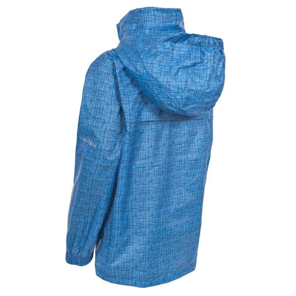Trespass Unisex Totam Zip Up Packaway vattentät jacka för barn