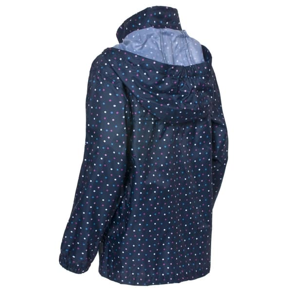 Trespass Childrens Unisex Totam Zip Up Packaway Waterproof Jacket