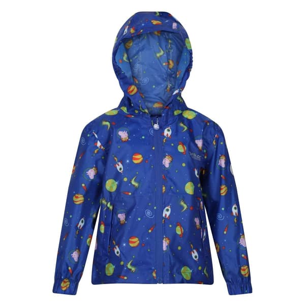 Regatta Barn/Kids Peppa Pig Cosmic Packaway regnjacka