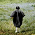 Miniatyrbild 9 av 10: Trizand 22871 regnponcho för cykel