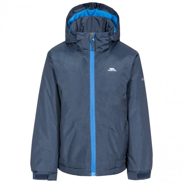 Trespass Childrens Boys Rudi Waterproof Jacket Navy 9-10 Years