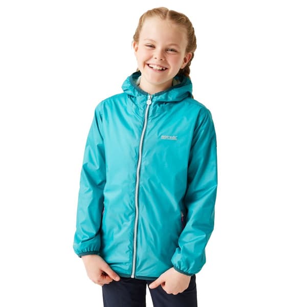 Regatta Great Outdoors Childrens/Kids Lever II Packaway Rain Jacket