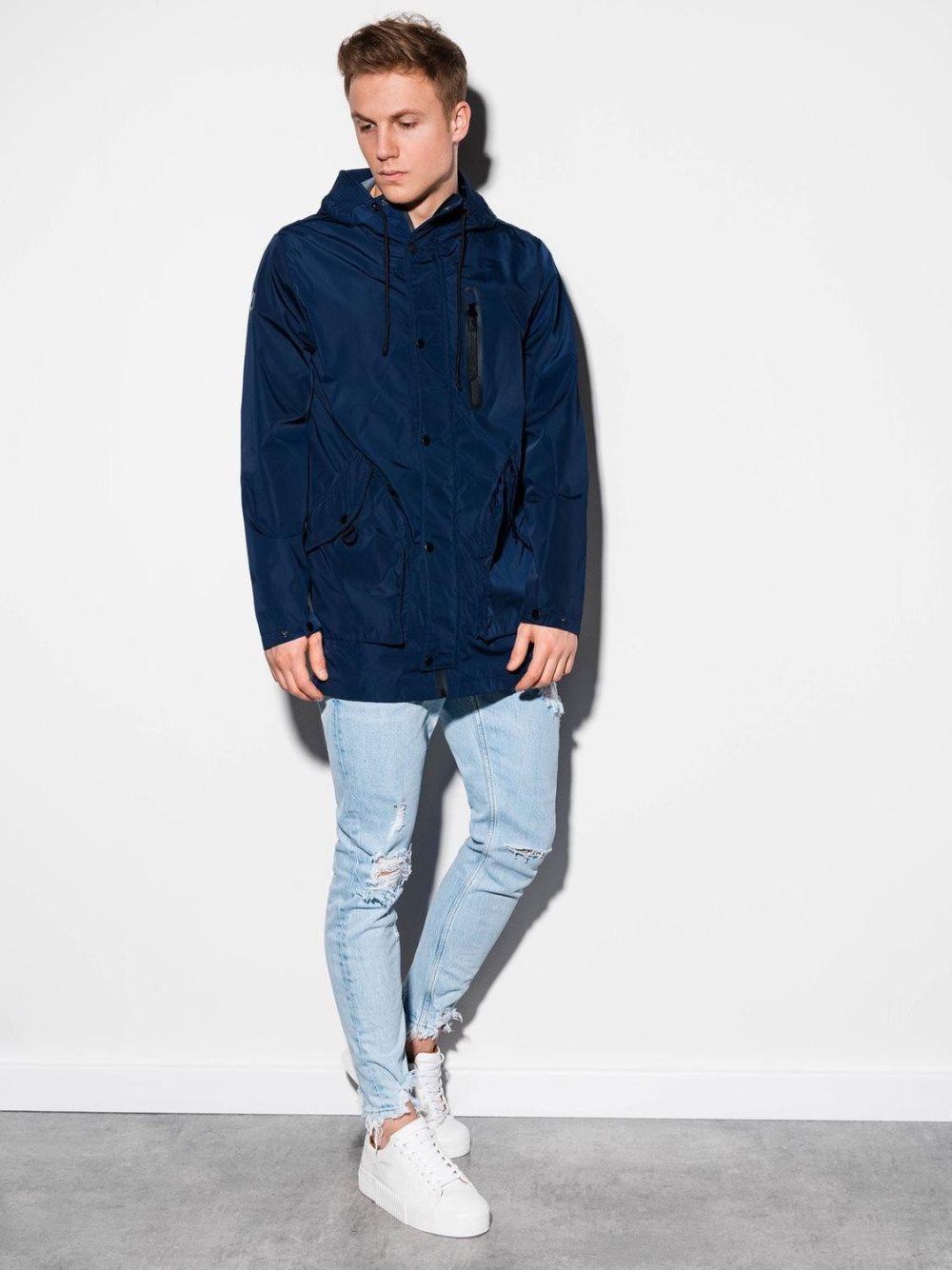 Men's mid-season jacket C440 - navy