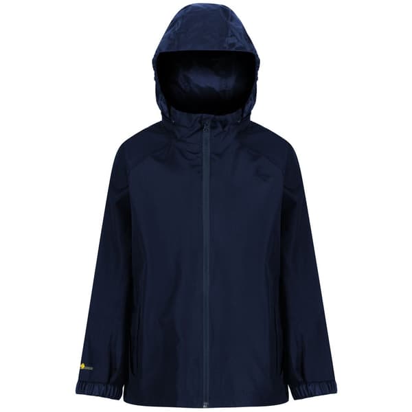 Regatta Børn/Børn Packaway vandtæt jakke Navy 5 Years