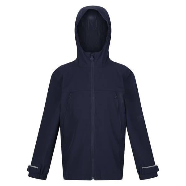Regatta Barn/Kids Pulton Waterproof Jacket Navy 7-8 Years