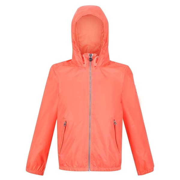 Regatta Childrens/Kids Catkin Waterproof Jacket Fusion Coral 14 Years
