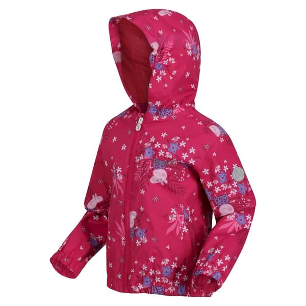 Regatta Childrens/Kids Peppa Pig Flowers vattentät jacka