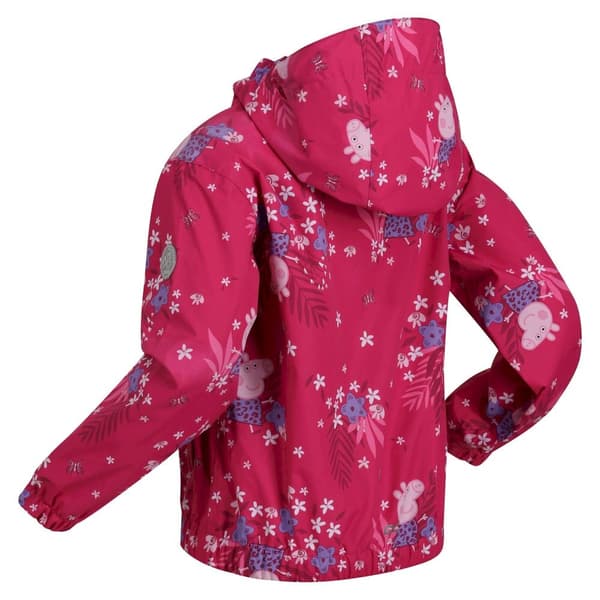 Regatta Childrens/Kids Peppa Pig Flowers vattentät jacka
