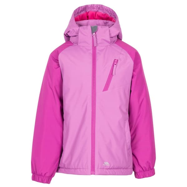 Trespass Barn/Kids Tuneful vattentät jacka Deep Pink 5-6 Years