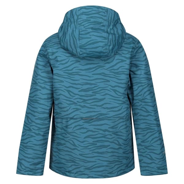 Regatta Childrens/Kids Bambee Zebra Print Waterproof Jacket