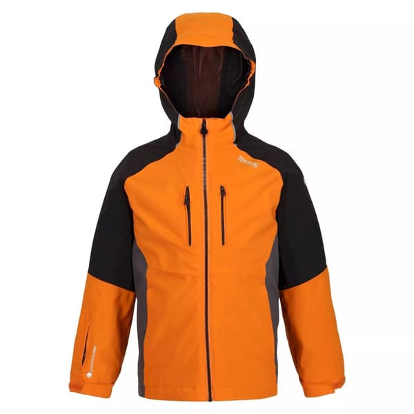 Regatta Barn/Kids Hydrate VII 3 i 1 vattentät jacka Autumn Maple/Black 3-4 Years