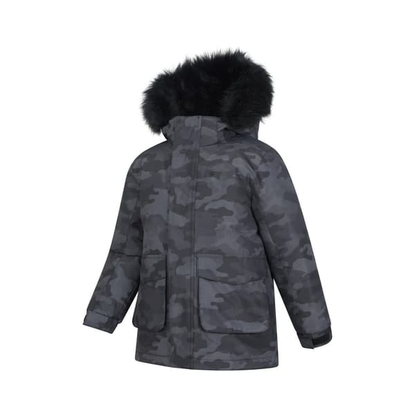 Mountain Warehouse Childrens/Kids Ranger Camouflage Water Resistant Jacket
