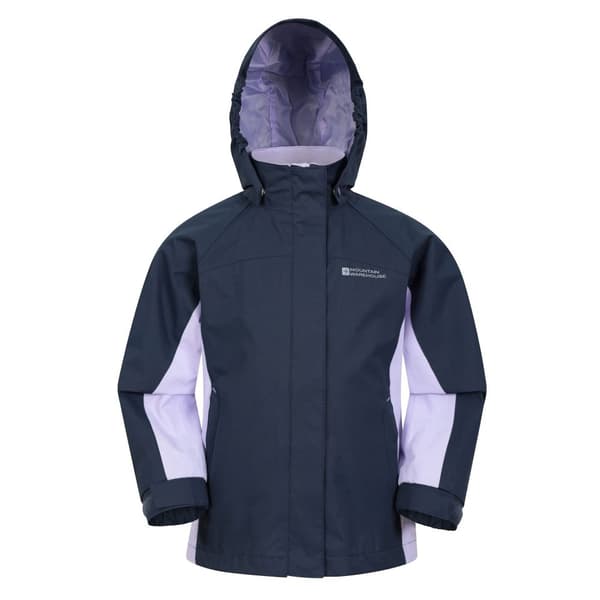 Mountain Warehouse Childrens/Kids Shelly Waterproof Jacket Navy 5-6 Years