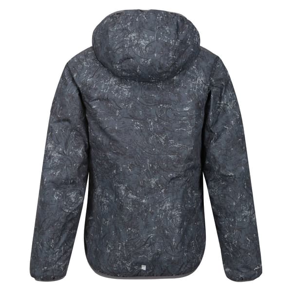 Regatta Childrens/Kids Volcanics VII Terrain Print Reflective Waterproof Jacket