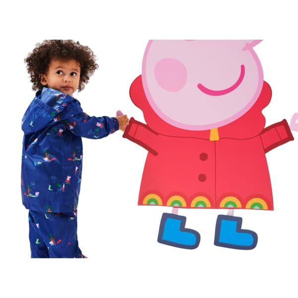 Regatta Childrens/Kids Peppa Pig vattentät jacka