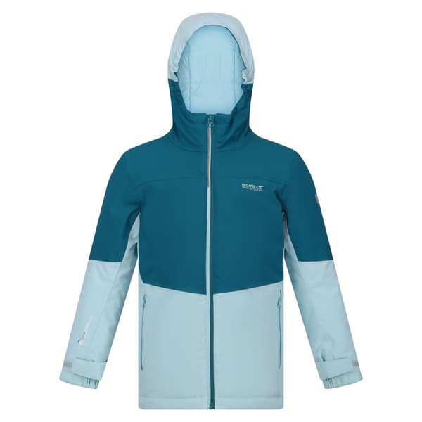 Regatta Childrens/Kids Highton IV Padded Waterproof Jacket Gulfstream/Sea Haze 5-6 Years