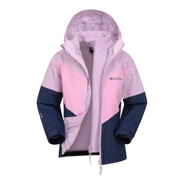 Mountain Warehouse Vattentät jacka Lightning II 3 i 1 för barn/unga