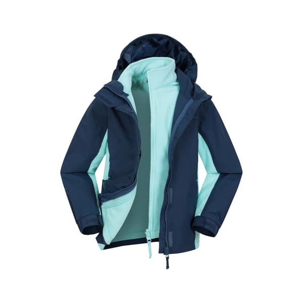 Mountain Warehouse Childrens/Kids Lightning 3 in 1 Waterproof Jacket