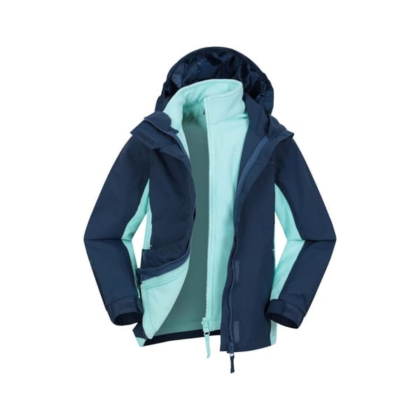 Mountain Warehouse Childrens/Kids Lightning 3 in 1 Waterproof Jacket