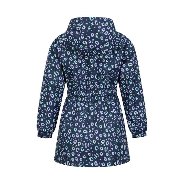 Mountain Warehouse Childrens/Kids Dale Leopard Print Lightweight Waterproof Jacket