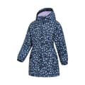 Miniatyrbilde 4 av 4: Mountain Warehouse Childrens/Kids Dale Leopard Print Lightweight Waterproof Jacket