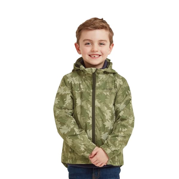 TOG24 Barn/Kids Copley Camouflage Packaway Waterproof Jacket