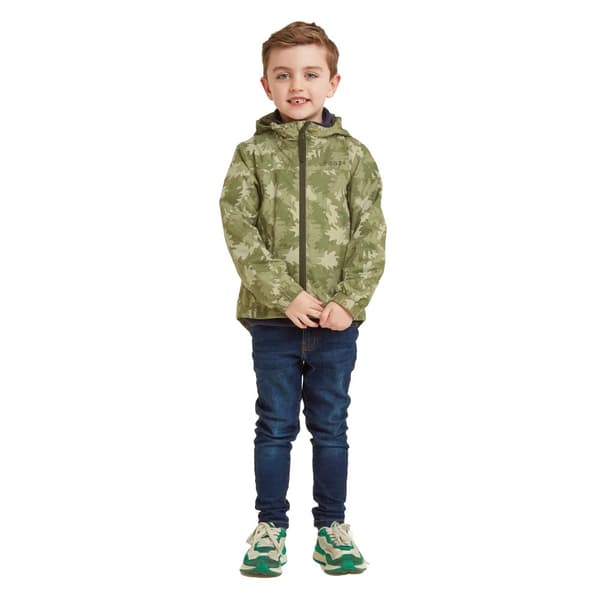 TOG24 Barn/Kids Copley Camouflage Packaway Waterproof Jacket