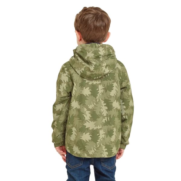 TOG24 Barn/Kids Copley Camouflage Packaway Waterproof Jacket