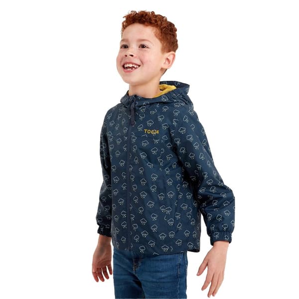 TOG24 Childrens/Kids Copley Cloud Print Waterproof Jacket