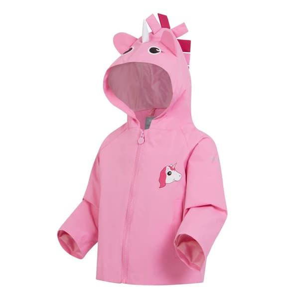 Regatta Childrens/Kids Luna The Unicorn Waterproof Jacket