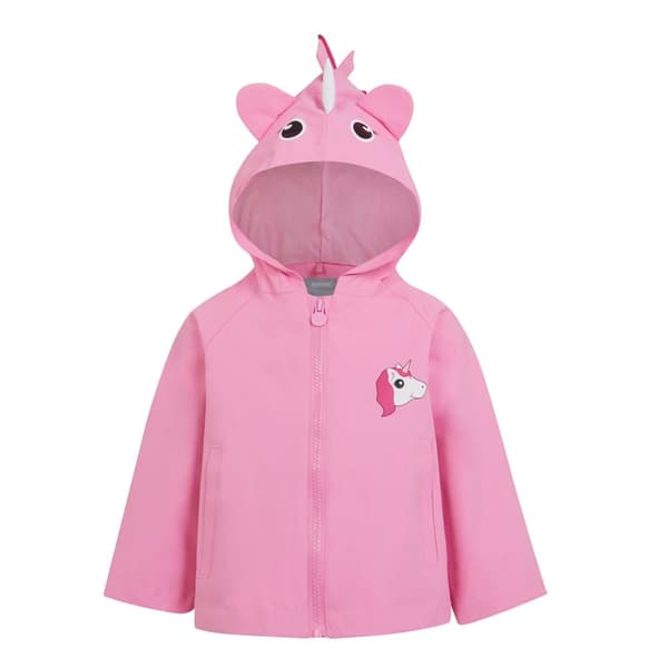 Regatta Childrens/Kids Luna The Unicorn Waterproof Jacket