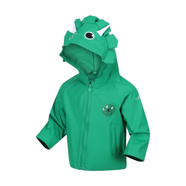 Regatta Childrens/Kids Stompy The Dinosaur Waterproof Jacket