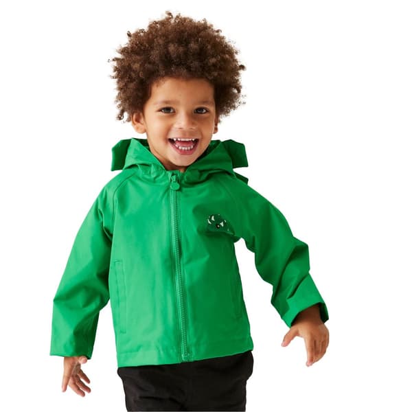 Regatta Childrens/Kids Stompy The Dinosaur Waterproof Jacket