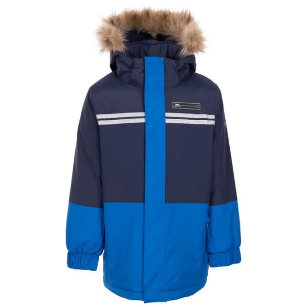 Trespass Westere Waterproof Jacket för barn/ungdomar Navy Blue 11-12 Years