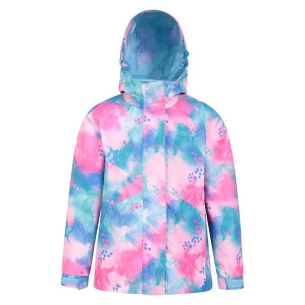 Mountain Warehouse Childrens/Kids Aries Printed 3 in 1 Jacket Pink/Blue/Purple 2-3 Years