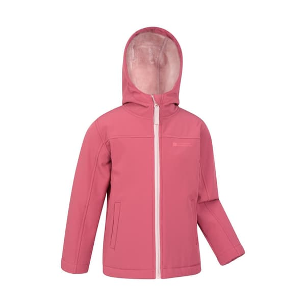 Mountain Warehouse Barn/Kids Arctic Borg Fodrad Soft Shell Jacka