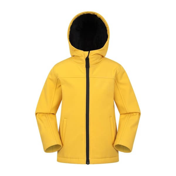Mountain Warehouse Barn/Kids Arctic Borg Fodrad Soft Shell Jacka