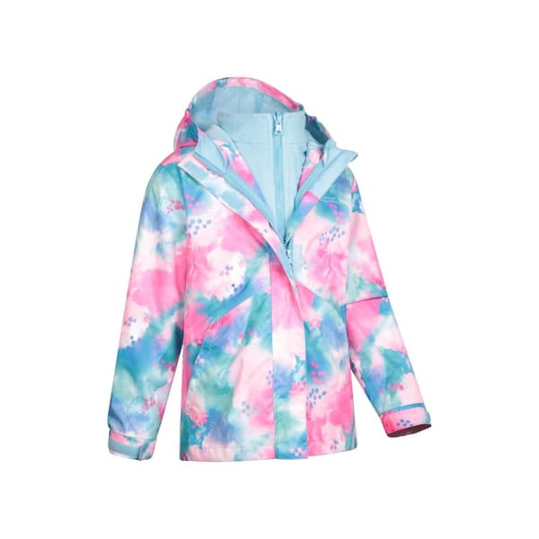 Mountain Warehouse Childrens/Kids Aries Watercolour 3 in 1 Waterproof Jacket