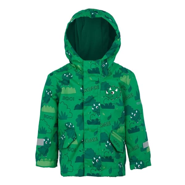 Regatta Childrens/Kids Stompy The Dinosaur Waterproof Jacket